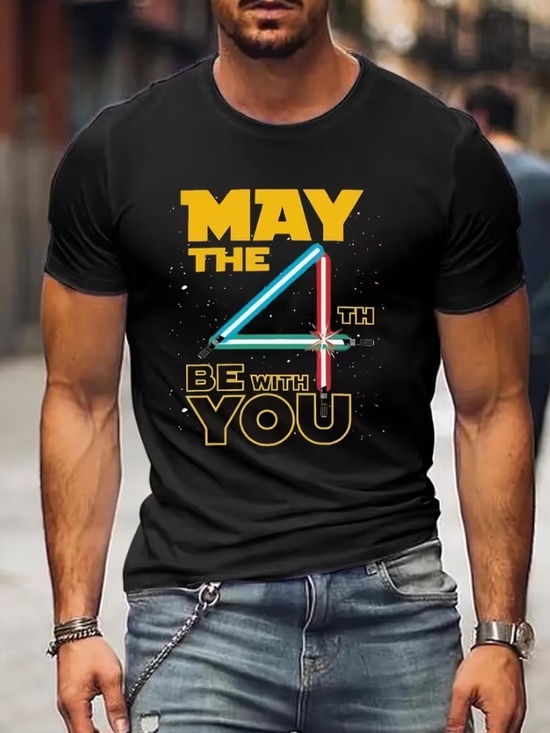 Other - 'May the 4th Be With You' Black Graphic Tee
